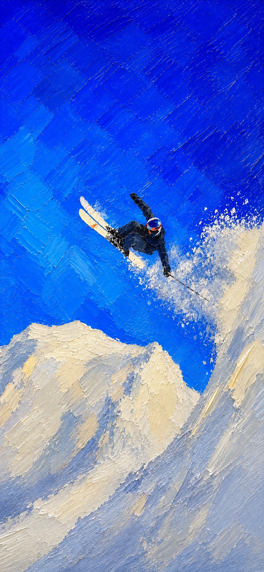 Wallpaper — The Complete Collection — 75+ Wallpapers (Mobile) — 4K impasto oil-painting mobile wallpaper