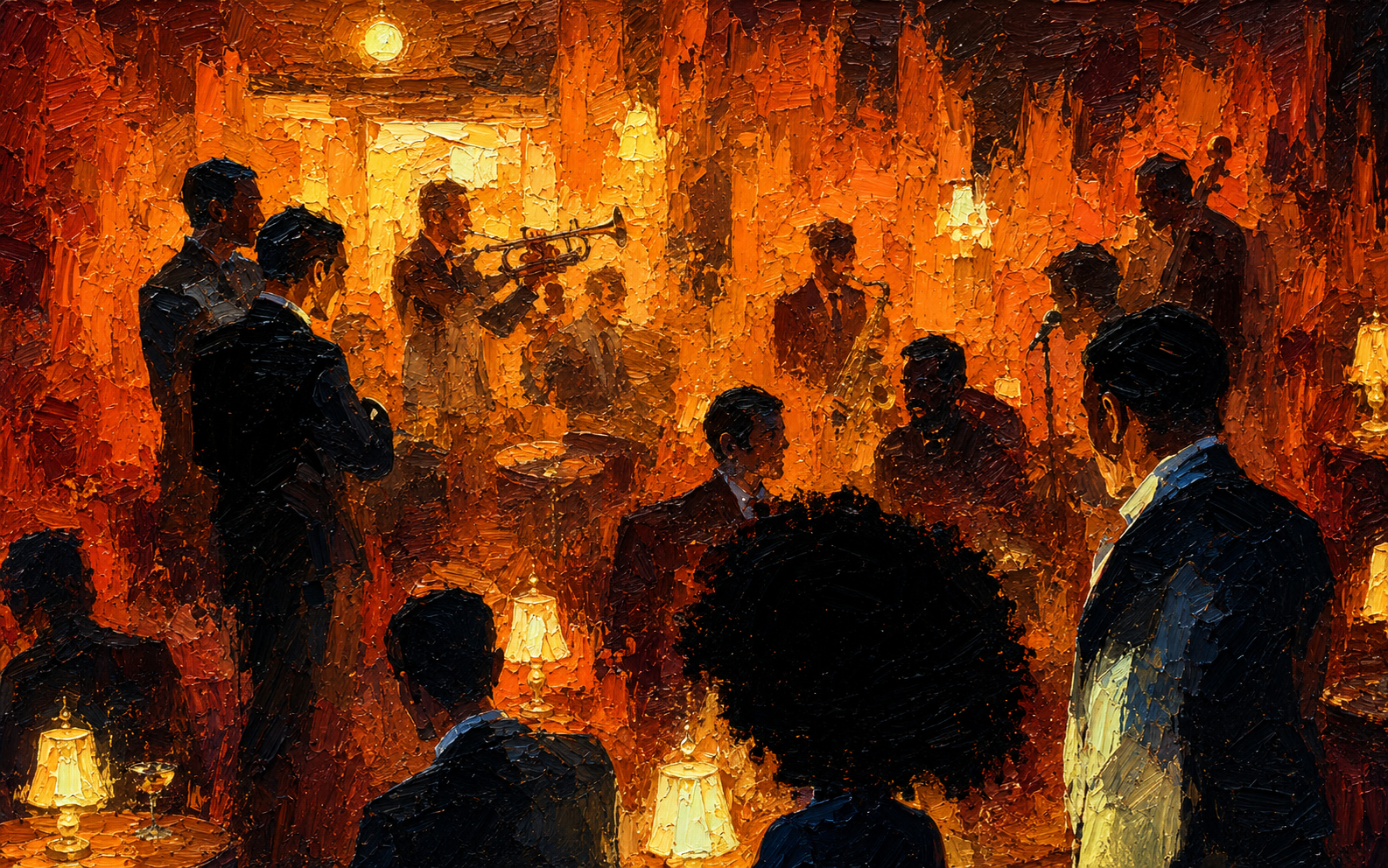 Wallpaper — City Days — Vol. 1 (Mobile) — 4K impasto oil-painting mobile wallpaper