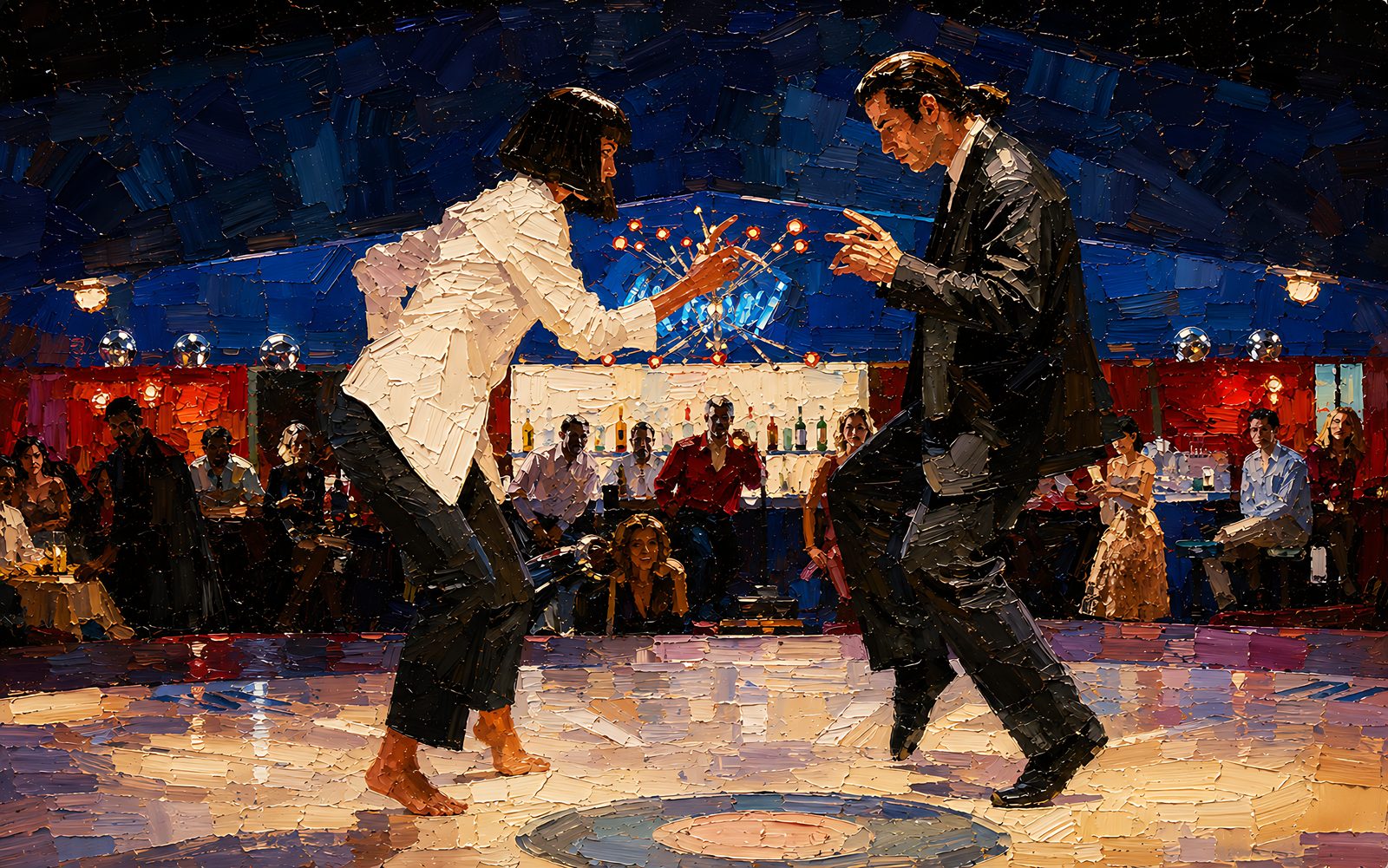 The Twist — The Complete Collection — 4K impasto oil-painting desktop wallpaper