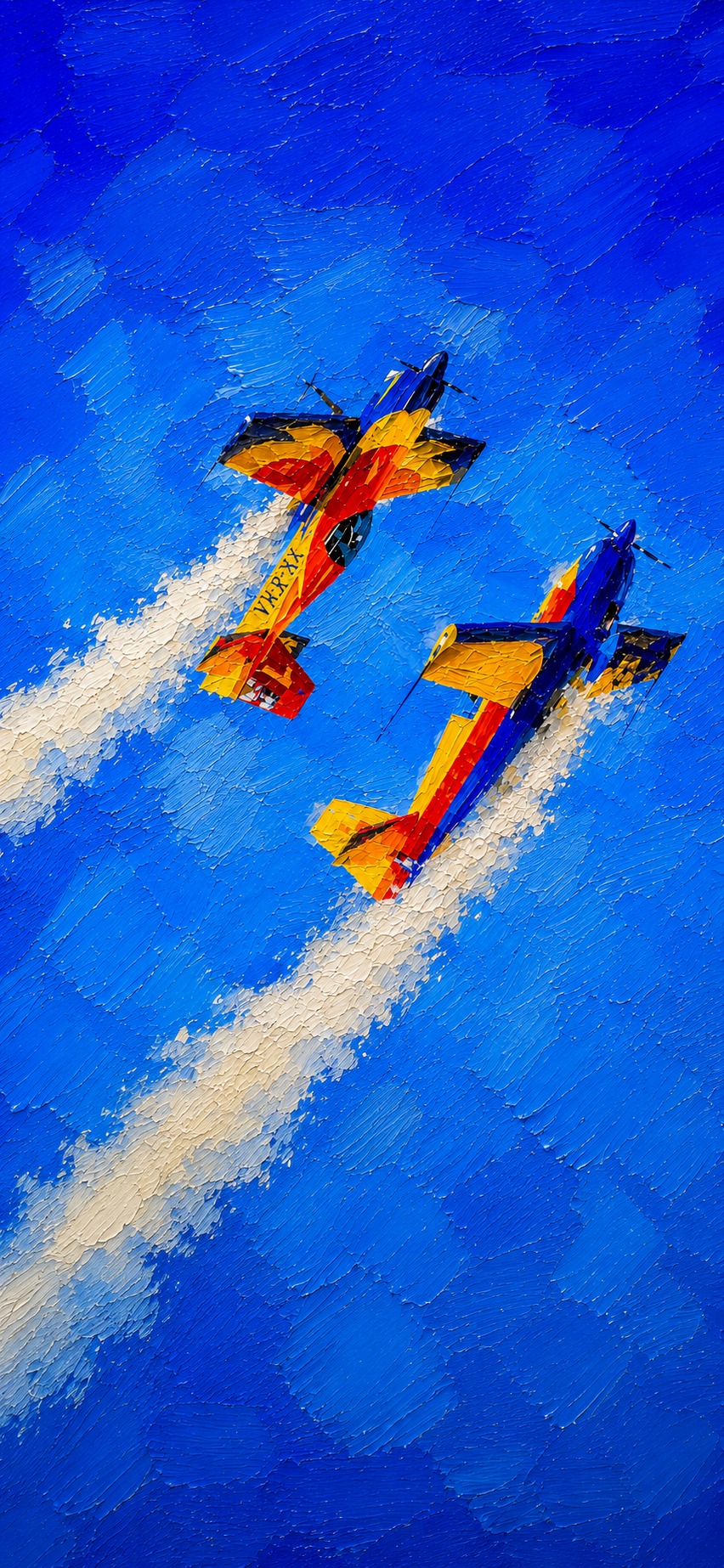 Wallpaper — The Complete Collection — 75+ Wallpapers (Mobile) — 4K impasto oil-painting mobile wallpaper