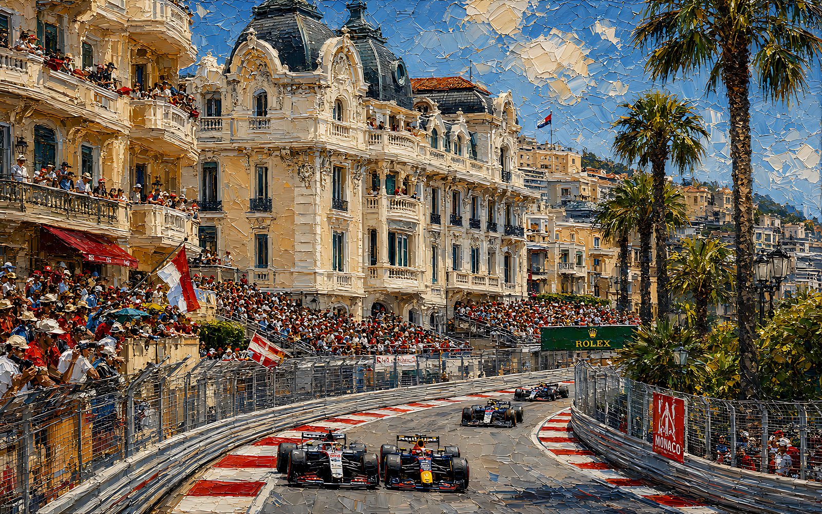 The Open Road — Icons of Mobility — Vol. 1 — 4K impasto oil-painting 4K desktop wallpaper