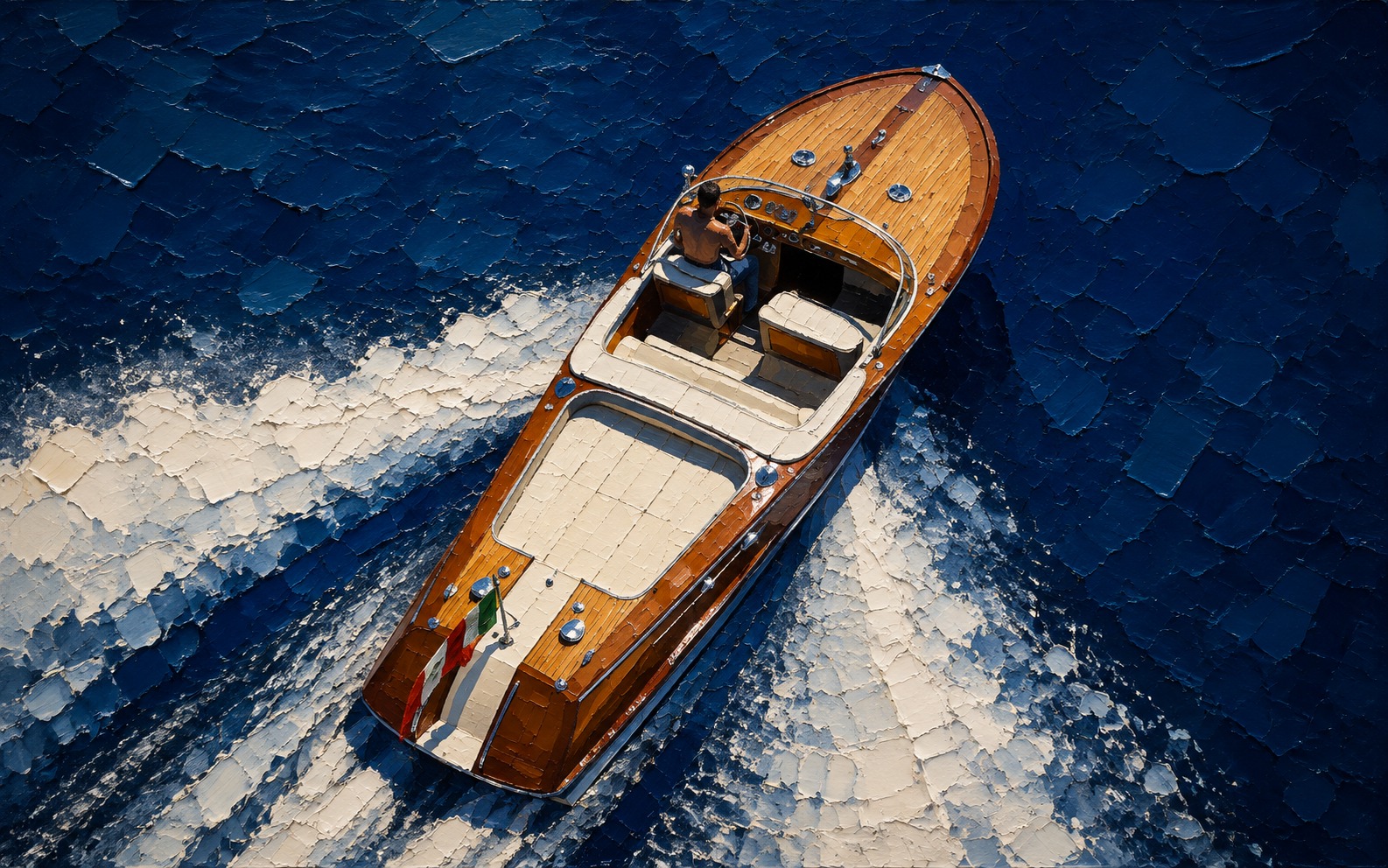 Speedy — The Complete Collection — 4K impasto oil-painting desktop wallpaper