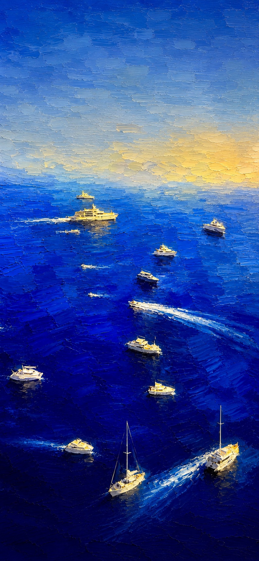 Wallpaper — The Complete Collection — 75+ Wallpapers (Mobile) — 4K impasto oil-painting mobile wallpaper