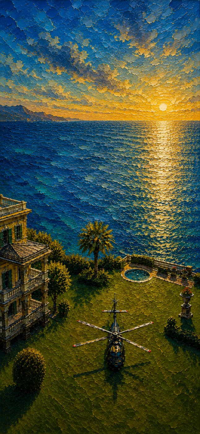 Wallpaper — The Complete Collection — 75+ Wallpapers (Mobile) — 4K impasto oil-painting mobile wallpaper