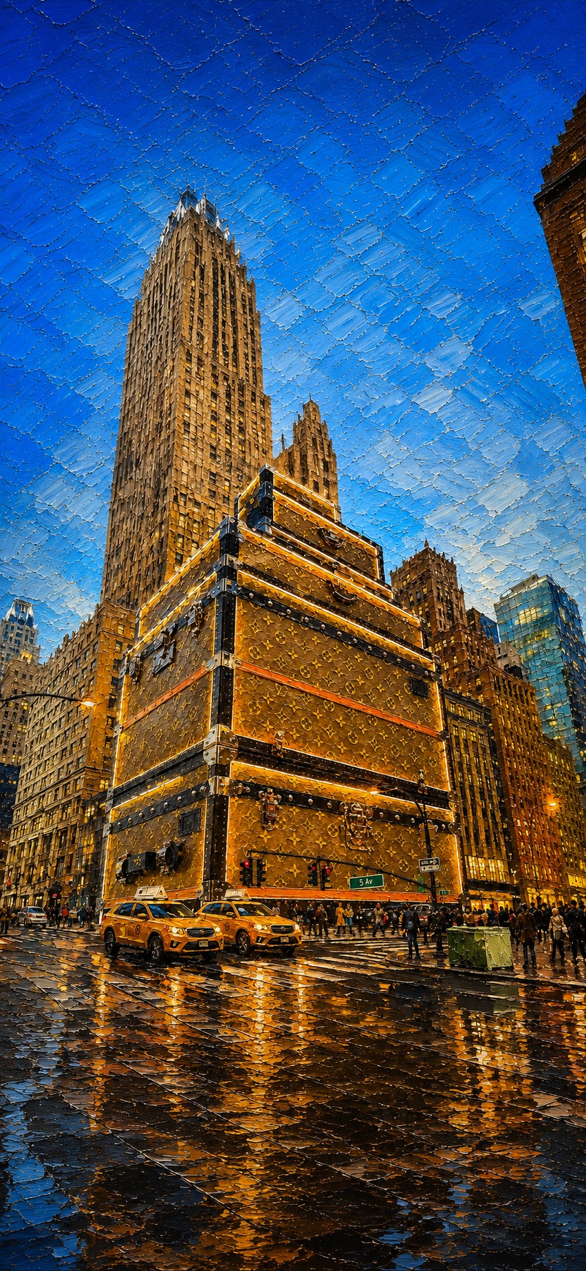 Wallpaper — The Complete Collection — 75+ Wallpapers (Mobile) — 4K impasto oil-painting mobile wallpaper