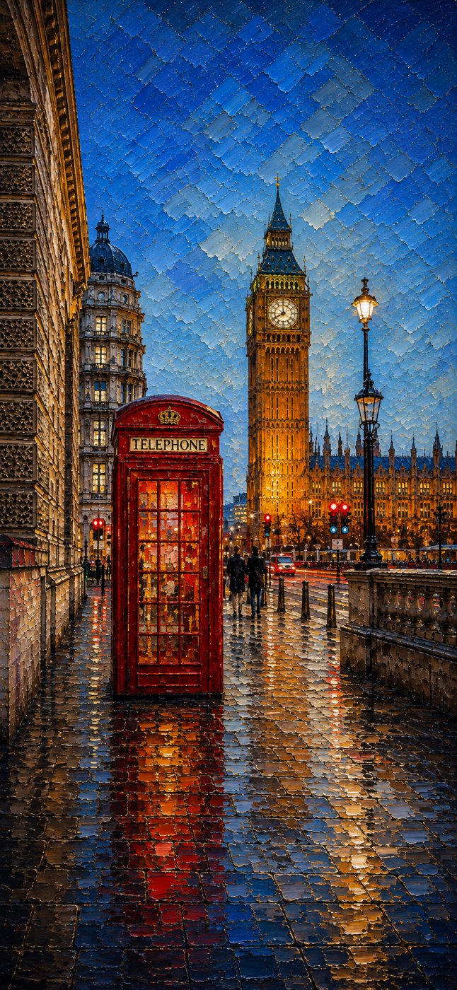 Wallpaper — The Complete Collection — 75+ Wallpapers (Mobile) — 4K impasto oil-painting mobile wallpaper